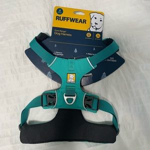 Ruff wear dog harness size small NWT Teal